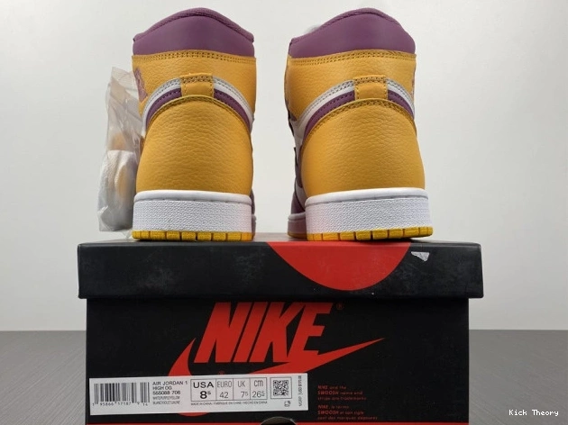 Kicked Out Shoe Store 1 High OG Brotherhood 555088-706 Air Jordan 0708